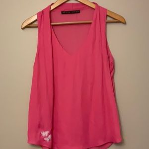 ZARA Tank Top with Butterfly Detail